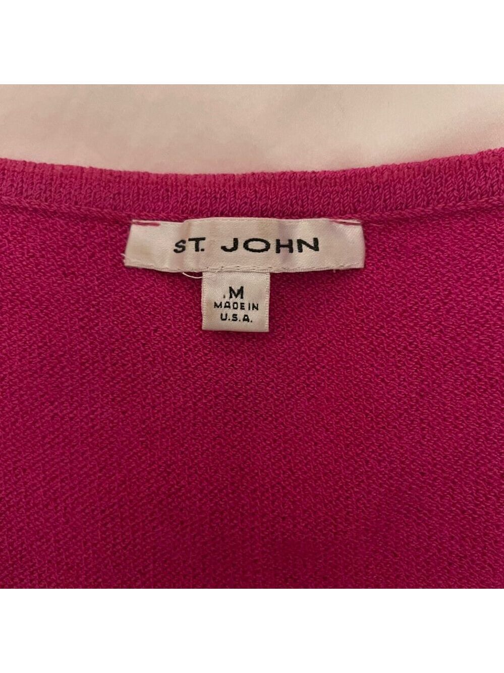 St John Knit Sleeveless Sweater Shell - Picture 3 of 4